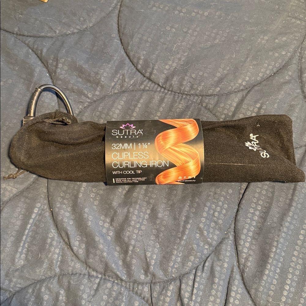 NEW Sutra clipless curling iron 1 1/4